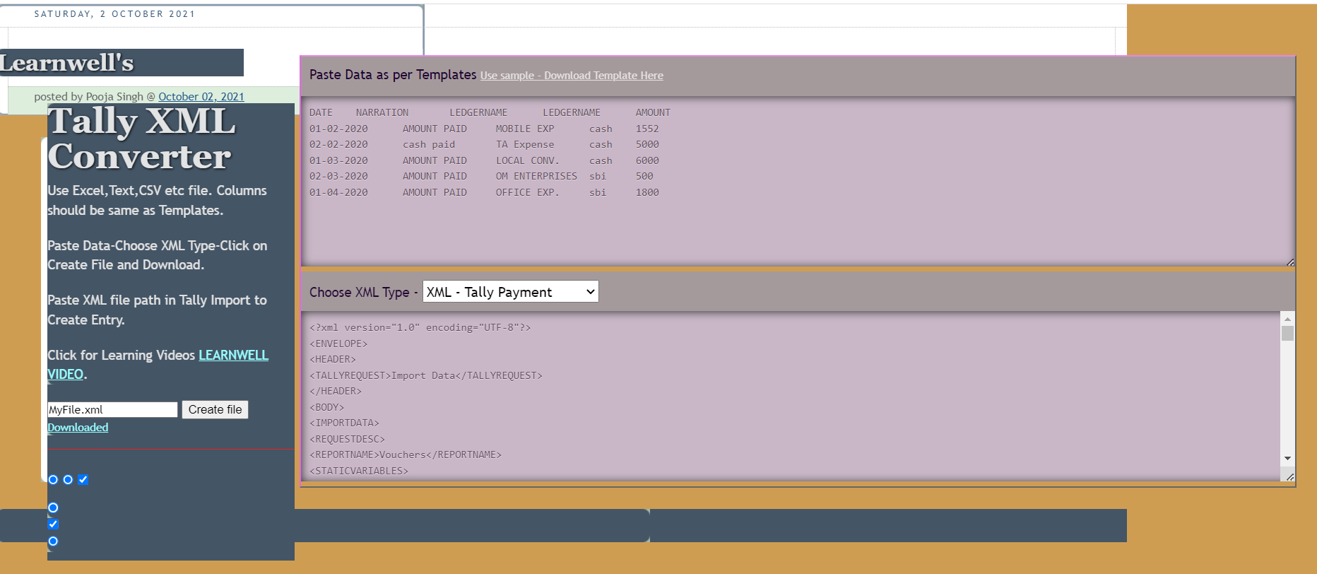 free-excel-to-tally-learnwell