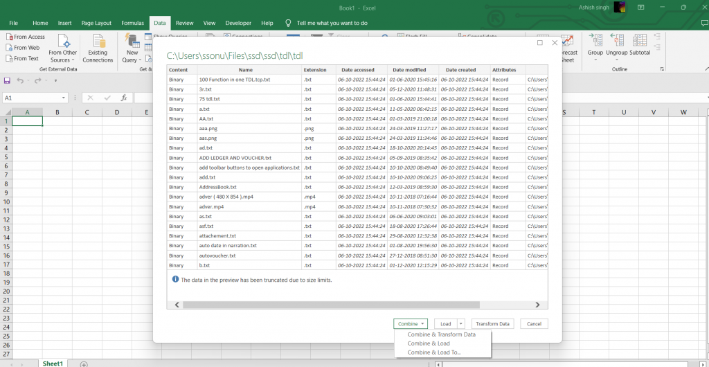 Excel Power BI