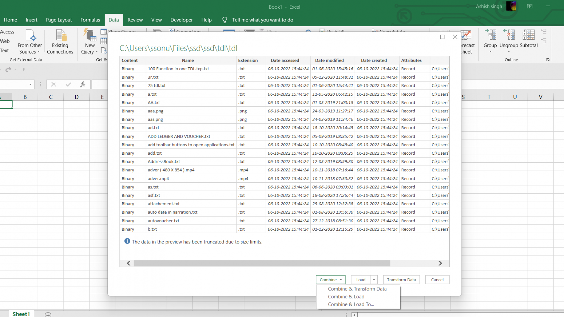 Best Way To Merge Files In To One With Power Query For Excel Combined Multiple Files In One