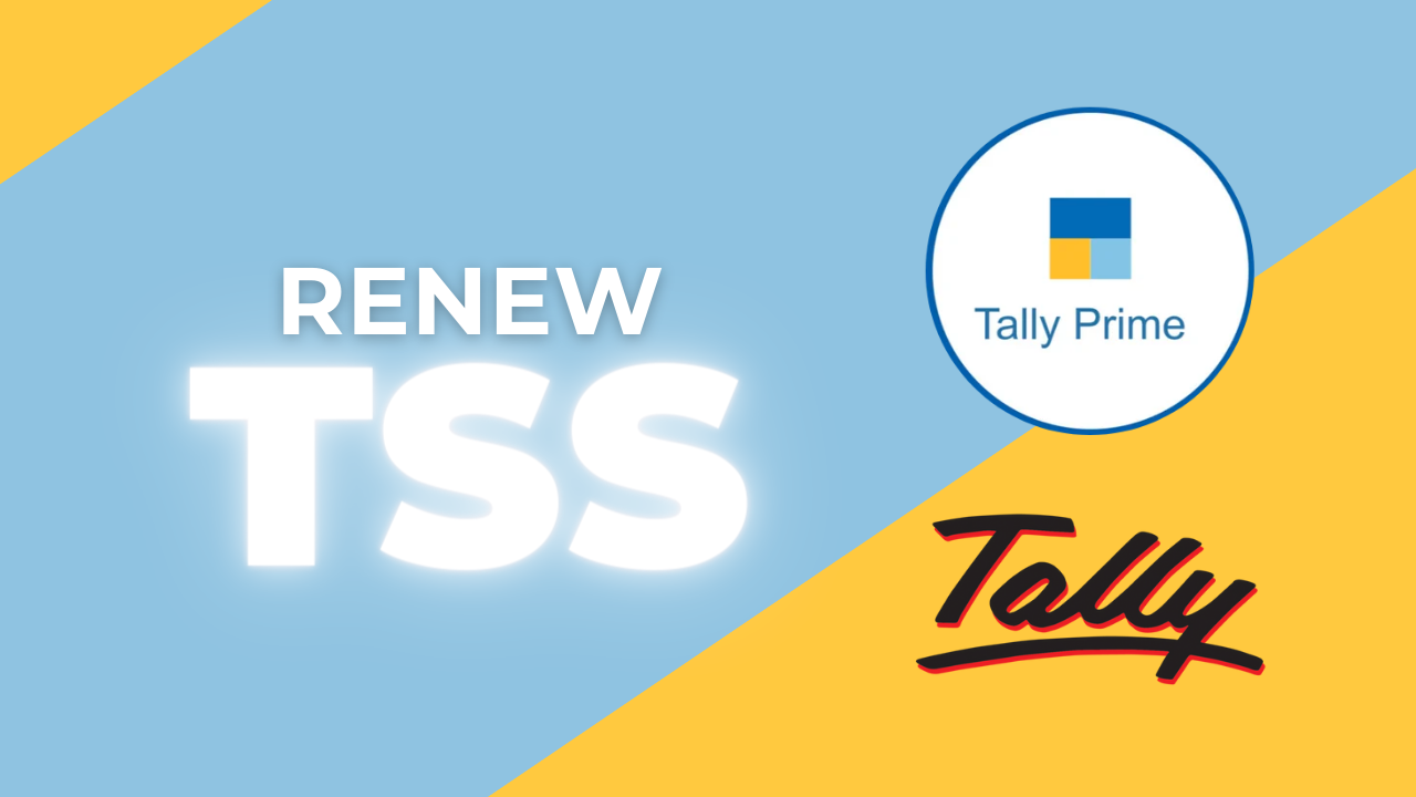 Tally Prime TSS Renewal Buy and Renew TallyPrime