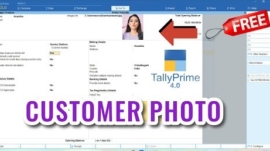Add Customer Photo in Ledger