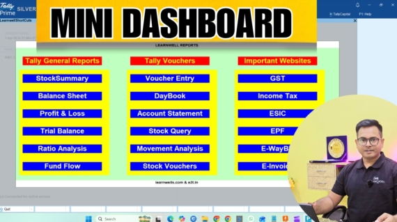 TallyPrime Advanced Dashboard