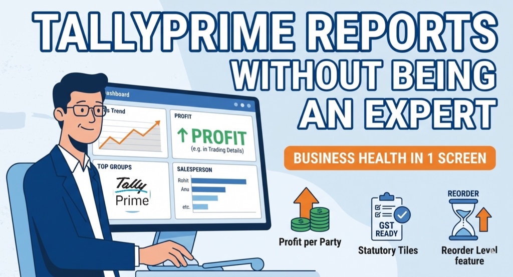 How to Get Management Reports Every Distributor Needs From TallyPrime