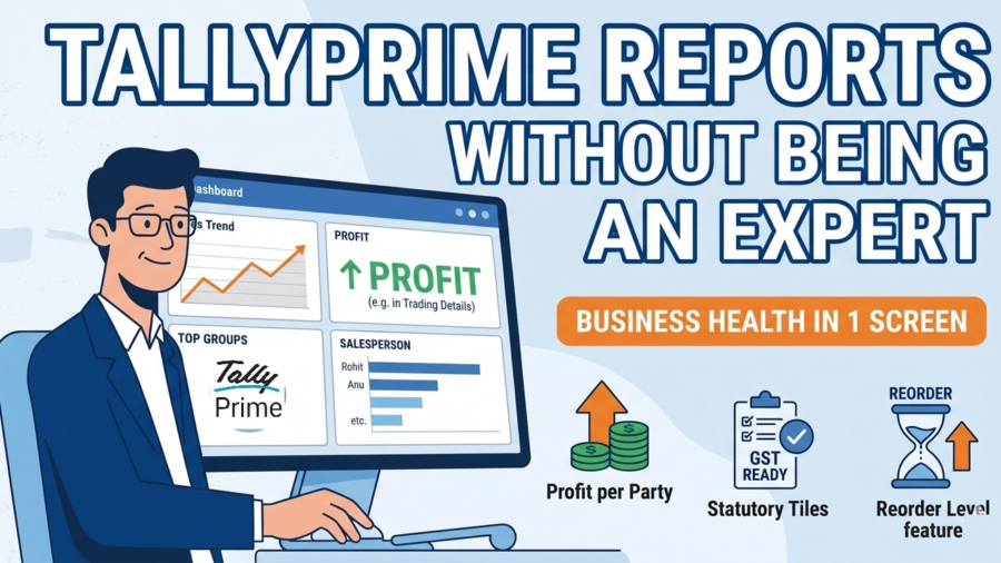 How to Get Management Reports Every Distributor Needs From TallyPrime