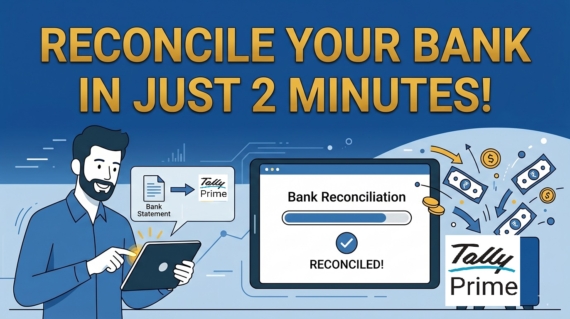 How Indian Small Businesses Reconcile Accounts in Minutes using TallyPrime