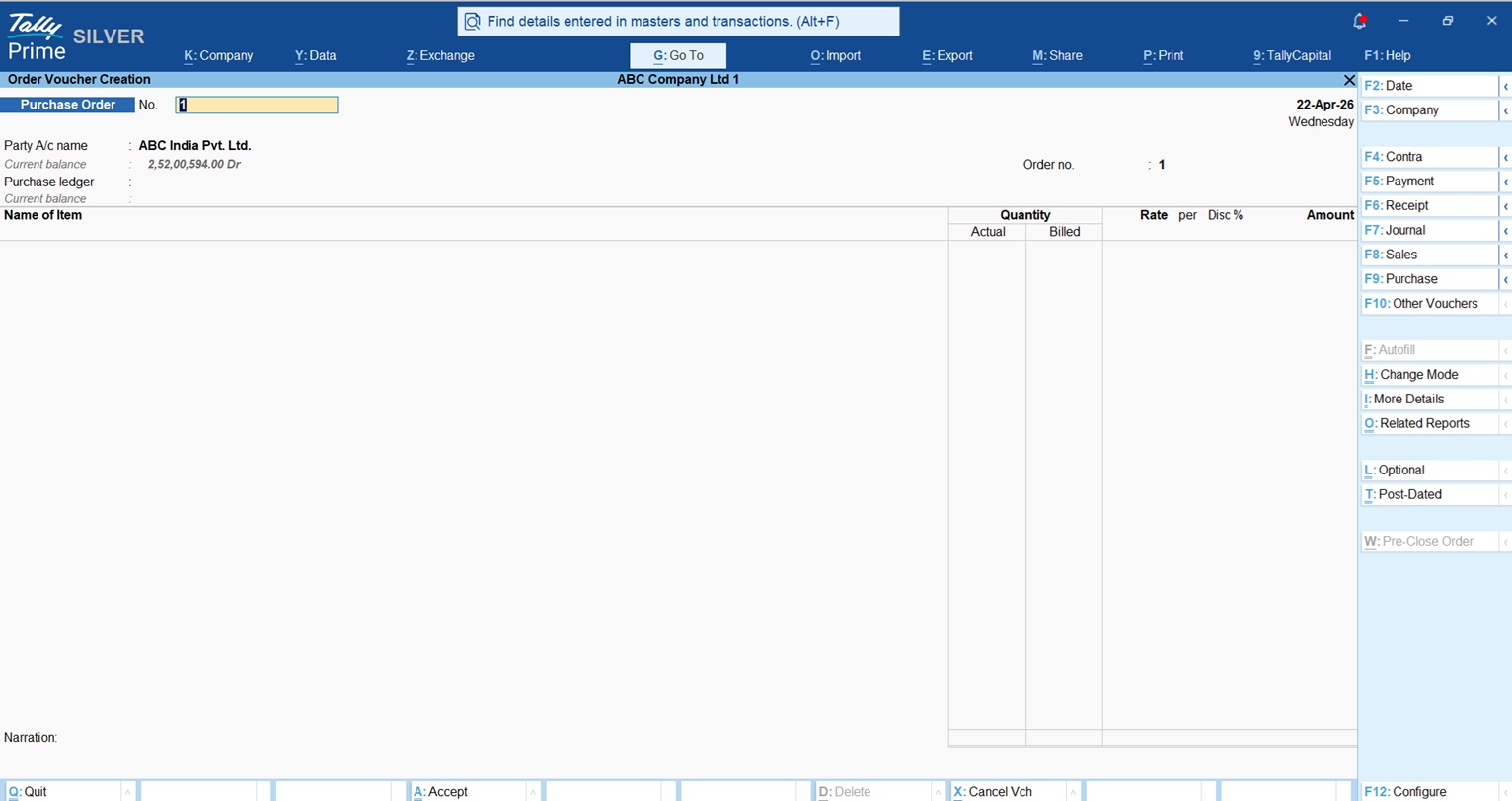Streamline Purchase Approvals and Vendor Payments in TallyPrime