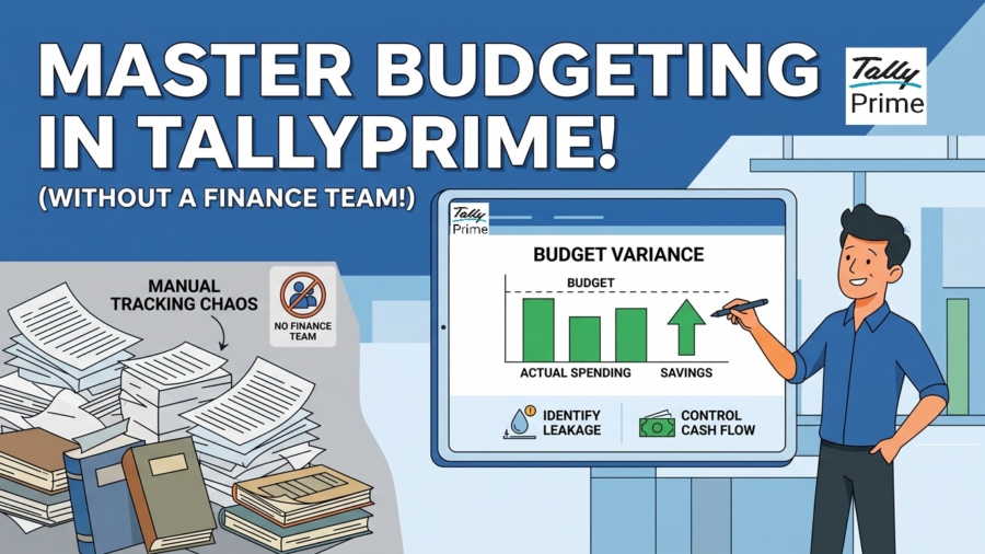Income and Expense Budgeting in TallyPrime: How Indian SMEs Plan and Track Financial Performance
