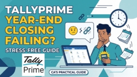 Year-End Closing in TallyPrime: A CA's Guide to Finalising Accounts, Adjustments and Opening Balance Carry Forward