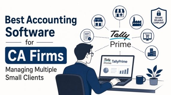 Best Accounting Software for CA Firms Managing Multiple Small Clients