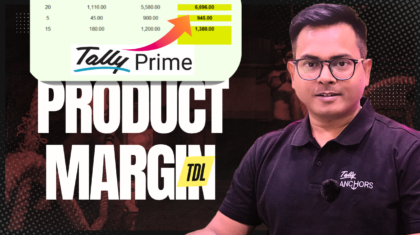 Automate Profit Margins in TallyPrime Suggested Sales Rate TDL