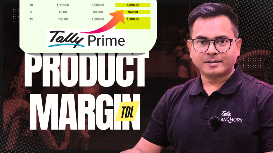 Automate Profit Margins in TallyPrime Suggested Sales Rate TDL