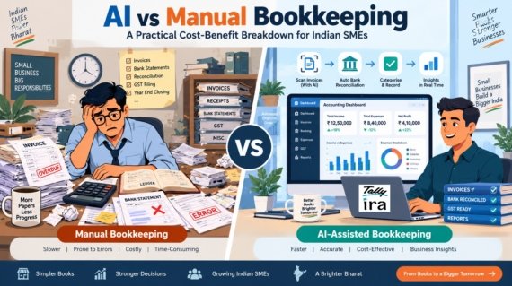 AI vs Manual Bookkeeping: A Practical Cost-Benefit Breakdown for Indian SMEs